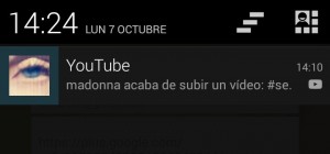 YouTube Notification in Android